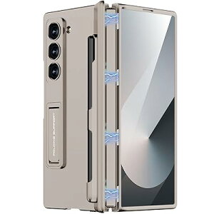 Miimall Ή MNV[ ZtH[h6 Jo[ Sy[ qWی KXtBt X^h Z Fold 6 X}zP[X Case ^ y ϏՌ Sgی h~ lC Z Fold 6 5G یP[X Samsung