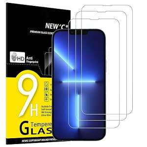 NEW'C 3 KXtB iPhone 13 Pro Max p/iPhone 14 Plus p (6,7C`) pKXtیtB ȂAϋv9HdxACAȂ