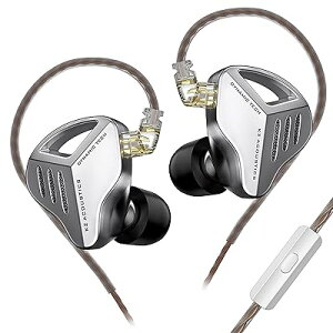 LINSOUL KZ ZVX 1DD�C���i�[�C���[�C���z�� 10mm�_�C�i�~�b�N�h���C�o�[�����ڂ���� ���P�[�u���\ 3.5mm�v���O��0.75mm2pin�R�l�N�^�𓋍� �d�ቹ �l�ԍH�w�Ɋ�Â��Đ݌v ��p�ȃ`���[�j���O�e�N