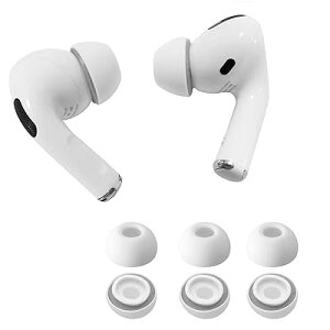 KASOTT AirPods Pro イヤーチップ イヤーピース イヤーピース シリコン+形状記憶フォーム 低反発イヤホンカバー シリコン イヤーチップ イズ低減 音質向上 遮音性 滑り止め 柔らかい 耳垢ガード