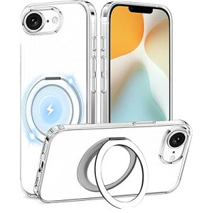 iPhone 16e P[X NA Ot 360°]X^h MagSafeΉ CAX[dΉ ϏՌ ACtH 16e Jo[ ^ y lC iphone16e X}zP[X  PC + TPU ԍڃz_[Ή (NA