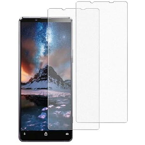 �y�A���`�O���A�z Xperia1 II �p �K���X�t�B���� ���炳�� SO-51A SOG01 �t�B���� �T���T�� �����K���X �Q�[���p �^�b�`�� �ی�t�B���� ���˖h�~/�w��h�~/�C�A�[��/�\��t���ȒP/2���Z�b�g