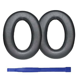 Adhiper WH-XB910N �C���[�p�b�h�����p�w�b�h�t�H���p�b�h �C���[�p�b�h �C���[�N�b�V���� �C���[�}�t Sony WH-XB910N �w�b�h�Z�b�g�ɑΉ��w�b�h�t�H���p�b�h �iblack/�v���e�C�����U�[�j