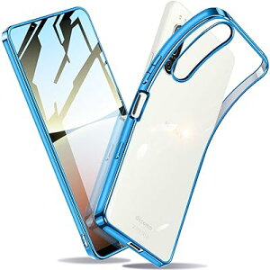 SONY Xperia 5iv �P�[�X �N���A �y�� �ϏՌ� TPU �o���p�[ �ČRMIL�K�i�擾 SO-54C SOG09 �J�o�[ �ɔ� ���ςȂ� �X�g���b�v�z�[���t �i�u���[�j