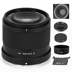VILTROX 50mm F2 Z}Eg tt[ a STM I[gtH[JX Y Nikon Z}EgJp Z5 Z50 Z50II Z6 Z6II Z7 Z7II ZFC Z30 Z9 Z8 ZF Z6III