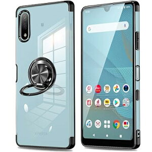 Xperia ACE II SO-41B P[X NA O ace2 Jo[ Ot ϏՌ  X TPU ^ bLH \tg VR X^h@\t 360] ԍڃz_[Ή (ubN)