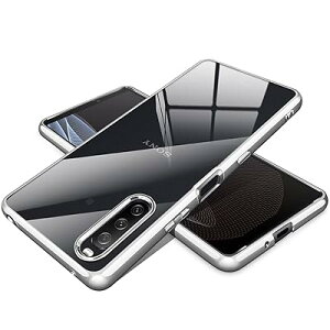 Xperia10III / Xperia10 iii Lite P[X NA XQ-BT44 SOG04 SO-52B Jo[ ϏՌ ^  X}zP[X \tg TPU bLH GXNyA Xgbvz[t y (Vo[)