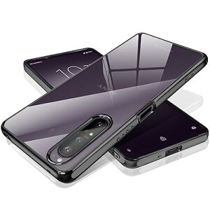 Xperia1 ii P[X NA SO-51A SOG01 Jo[ ϏՌ ^  X}zP[X \tg TPU bLH GXNyA1ii Xgbvz[t y(ubN)