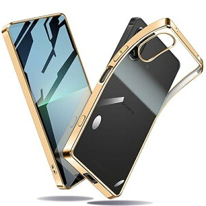 SONY Xperia 5 V P[X NA y ϏՌ TPU op[ ČRMILKi擾 SOG12 SO-53D Jo[ ɔ ςȂ Xgbvz[t iS[hj