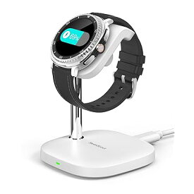 Galaxy Watch 充電器 スタンド、ギャラクシーウォッチ 充電器、角度調整可能 急速 軽量、Samsung Galaxy Watch 8/8 Classic/Ultra (2025)/7/Ultra/6/6 Classic/5/5 Pro/4
