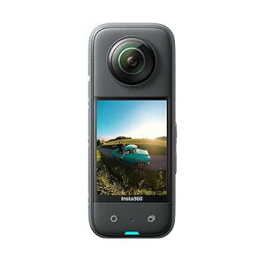 Insta360 X3 �b360�x�J���� �A�N�V�����J���� �V�^1/2�C���`48MP�Z���T�[ IPX8�h�� 5.7K360�x���� 72MP360�x�ʐ^ ��u���␳ �A�N�e�B�uHDR 4K��l�̎��_ 60fps���B�� 360�x�����ێ� AI�ҏW ������