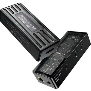 TRN TE Pro ���^�A���v DAC �X�}�z AMP �y�n�C���]�Ή��z 32bit/768kHz DSD256 �`�b�vCS43198 �C���z���A���v �|�[�^�u�� �w�b�h�z���A���v Type-C �^�C�vC 3.5mm+4.4mm �W���b�N (TE