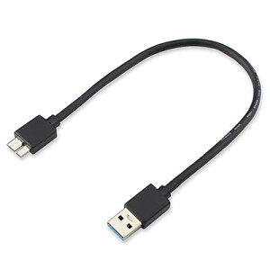USB3.0�P�[�u�� 1m LpoieJun USB A �I�X to microB �I�X �f�[�^�P�[�u�� �����f�[�^�]���Ή� Galaxy S5/Galaxy Note 3/HDD/SSD�O�t���h���C�u�Ή� �}�C�N��B�ϊ��P�[�u�� �����R�l�N�^ �ϋv