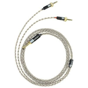 GUCraftsman 6N�P������w�b�h�z���A�b�v�O���[�h�P�[�u��/��փP�[�u����4Pin XLR/4.4mm/2.5mm Sony MDR-Z7 MDR-Z7M2 MDR-Z1R�ƌ݊������� (4.4mm �v���O)
