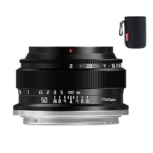 TTartisan 50mm F2 �t���T�C�Y �}�j���A���t�H�[�J�X�����Y �\�j�[E�}�E���g�J�����Ή� A7 A7II A7III A7R A7RII A7RIII A7RIV A7S A7SII A7SIII A9 A6400 A6000 A660