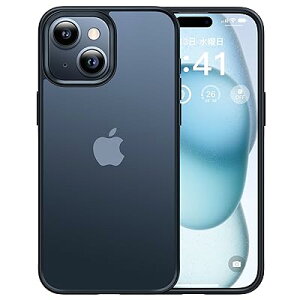 �y�ČRMIL�K�i�E�w��h�~�zCASEKOO iPhone 15 �p �P�[�X �ϏՌ� ����~�� �w��h�~ �ČRMIL�K�i �}�b�g�d�グ �X�g���b�v�z�[���t�� ���ϖh�~ �ϋv�� �J�o�[ ���C�����X�[�d�Ή� �A�C�t�H�� 15 �p 6.