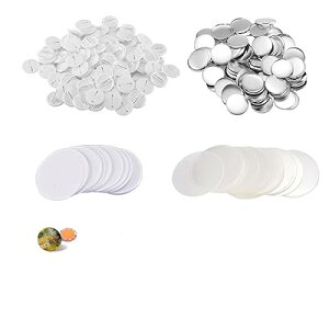 58mm�ʃo�b�W�f�� 200�ʃo�b�W�p�[�c �I���W�i���o�b�W�쐬 �ʃo�b�a���� �ʃo�b�W�}�V�[���p�f�� DIY ����f�� �ʃo�b�a�쐬 �v���X�`�b�N���s���o�b�O �h�K