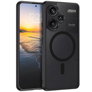 DUEDUE Redmi Note 13 Pro+ 5G �P�[�X �}�O�l�b�g���� Redmi Note 13 Pro Plus 5G �P�[�X �u���b�N �}�O�l�b�g���J�[�}�E���g�Ή� �X�}�z�P�[�X �����Y�ی� �w��h�~ ��̌^ ���^ TPU�P�[�X �Ϗ�