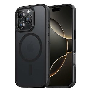 NIMASO iPhone 16 Pro �p �P�[�X MagSafe�Ή� �X�}�z�P�[�X �}�O�Z�[�t �J�o�[ ����~�� �}�b�g�d�グ �S�ʕی� ��Phone16 Pro �ϏՌ� �ČRMIL�K�i�擾 ���C�����X�[�d �X�g���b�v�z�[���t�� �g�уX�}�z