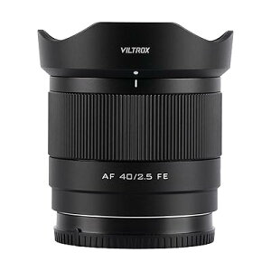 VILTROX AF 40mm F2.5 FE E�}�E���g �����Y, Sony�p FE 40mm f/2.5 ���������Y, �\�j�[ a7cr a7ii a9iii a7cii a7rv a6700 a7iv a7iii ZV-E10 II a6600