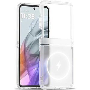 GYOKUYU MagSafe�Ή��������P�[�Xfor Motorola razr 60d M-51F/60 2025/Motorola razr 50 2024/50S/50d m-51e �g�уP�[�X ���C�A���X�[�d�Ή� ���g���[�� razr 60