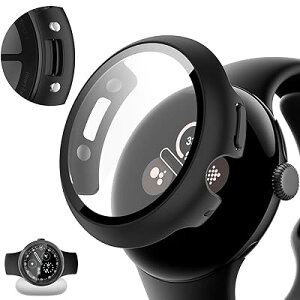 GYOKUYU [�A�_�v�^�[������̌^�J�o�[] FOR Google Pixel Watch 4 41mm/45mm�ی�P�[�X �O�[�O�� �s�N�Z���E�H�b�`4�[�d�⏕�A�_�v�^�[��̌^�J�o�[ �[�d���P�[�X���O���s�v �K���X�t�B�����i45mm/�u��