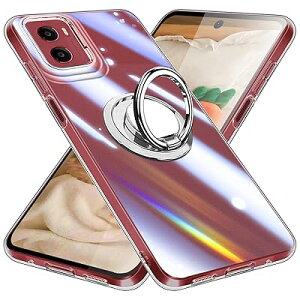 Motorola Moto G05 �P�[�X �N���A �����O�t�� TPU ���g���[�� g05 �J�o�[ ��p ���ϖh�~ �ϏՌ� ���^ �P�[�X �ԍڃz���_�[�Ή� ����~�� �����h�~