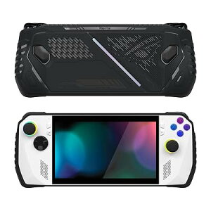 PlayVital ROG Ally�Ή��pABSOLUTE TPU�ی�P�[�X ����~�߃O���b�v�J�o�[�t�� �A�i���O�X�e�B�b�N�L���b�v�t�� ���h�~ �ϏՌ� �A�N�Z�T���[�y�u���b�N�z