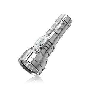 LUMINTOP �L�[�`�F�[�������d�� 700���[�����^400m�Ǝ� USB?C�[�d�� IPX8�h�� �R���p�N�gEDC���C�g(GT?Nano?3.0) (Silver)