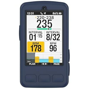 Wahoo ELEMNT BOLT V3 / BOLT3�Ή��V���R���J�o�[ ���]�ԃR���s���[�^�[�ی�P�[�X �J���t���\�t�g�V���R���� �T�C�N�����O�p Wahoo ELEMNT BOLT V3 / BOLT3�T�C�N���R���s���[�^�P�[�X (�u���[)