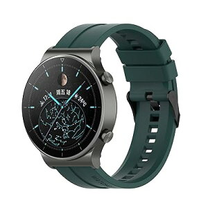 [FitTurn] For Huawei Watch GT 3 2 Pro/GT 2e / GT 46mm / GT2 46mm / GT�A�N�e�B�u/�����p�X�g���b�v�ƌ݊����̂���o���h�V���R���o���h�u���X���b�g�E�H�b�`�o���h For Huawei