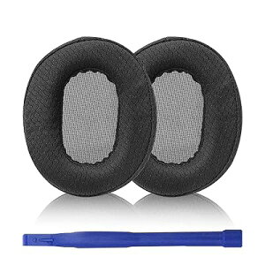 MDR-1A �C���[�p�b�h Sony �����p�w�b�h�t�H���p�b�h �C���[�p�b�h Sony MDR-1A�A1A-DAC ����т��̑��̃w�b�h�t�H���ƌ݊������� (�u���b�N/���b�V��)