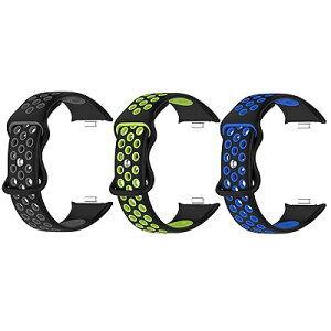 [SHEAWA] for Xiaomi Smart Band 9 Pro/8 Pro/Redmi Watch5/4 �o���h �x���g 3�_�Z�b�g �����o���h �V���R�� �ւ��o���h �ʋC���ɗD�� �����x���g �X�g���b�v �A�N�Z�T���[ (Type-B)