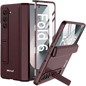 Miimall �Ή� Galaxy Z Fold 6 �ی�J�o�[ �h�Ռ� �q���W�ی� ��ʕی� �X�^���h ���^ ���y�� ���h�~ �w��h�~ �����h�~ �l�C �}�b�g�Ȏ��� Fold 6 �X�}�t�H/�X�}�z�P�[�X �o���p�[ Case �M�����N�V�[ Z
