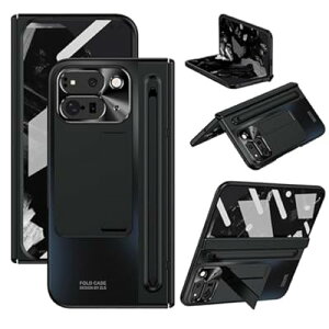 Miimall �Ή� Pixel 10 Pro Fold �X�}�z�P�[�X �y���t�� �X�^���h �ی�t�C���� �S�ʕی� �X�}�z�P�[�X �y�� �ϏՌ� ������� case �O�[�O�� �s�N�Z��10 �v�� �t�H�[���h �g�уP�[�X �w��h�~ �q���W��