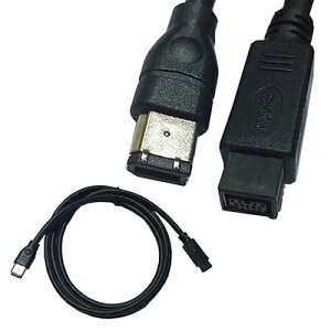 Firewire �P�[�u���AFirewire 800/400�P�[�u�� 9�s�� �I�X - 6�s�� �I�X�AIEEE1394�f�o�C�X���� FireWire800 - FireWire400 �P�[�u�� �A�t�@�C�A���C���[�P�[�u���i4.5M�j
