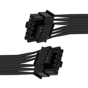 cablecc 12VHPWR ATX3.0 PCI-E 5.0 �p���[���W�����[�P�[�u�� 16�s������16�s�� 3080 3090TI PSU 12+4�s���O���t�B�b�N�X�J�[�h�p