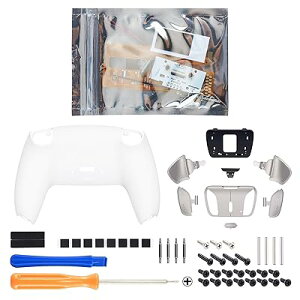 eXtremeRate ps5�R���g���[���[�iBDM-030&BDM-040&BDM-050�j�ɑΉ��p���F�̋����o�[�W����RISE4�w�ʃ��}�b�v�L�b�g(RMB)�Aps5�R���g���[���[�p�A�b�v�O���[�h�{�[�h���o�b�N�V�F�����V���o�[�w�ʃ{�^��4