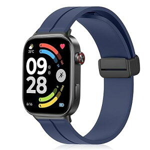 [RicYeel] ���C�t�� �V���R���o���h Xiaomi Redmi Watch 6 5 4/Xiaomi Smart Band 9 Pro/8 Pro �Ή� �����o���h �}�O�l�b�g�t�� �����ȒP �X�|�[�c�o���h �X�g���b�v �ւ��o���h �����x���g