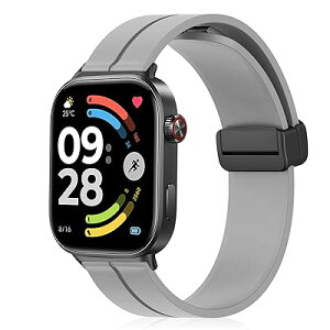 [RicYeel] ���C�t�� �V���R���o���h Xiaomi Redmi Watch 6 5 4/Xiaomi Smart Band 9 Pro/8 Pro �Ή� �����o���h �}�O�l�b�g�t�� �����ȒP �X�|�[�c�o���h �X�g���b�v �ւ��o���h �����x���g