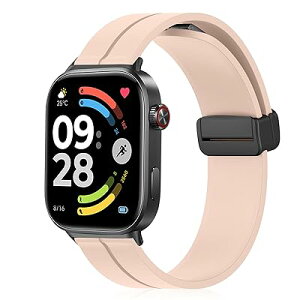 [RicYeel] ���C�t�� �V���R���o���h Xiaomi Redmi Watch 6 5 4/Xiaomi Smart Band 9 Pro/8 Pro �Ή� �����o���h �}�O�l�b�g�t�� �����ȒP �X�|�[�c�o���h �X�g���b�v �ւ��o���h �����x���g