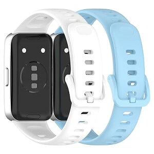 �mRuenTech�n�Ή�Huawei band 10/band 9/band 8�����o���h �X�|�[�c�o���h �����x���g �V���R���� Huawei band 9 NFC/band 8 NFC �ƌ݊���������܂� �_�炩�� �ʋC �ϏՌ� �h�� �j�� ����