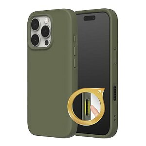 RHINOSHIELD (���C�m�V�[���h) �{�^�����J�����R���g���[�� MagSafe�Ή� SolidSuit �ϏՌ��X�}�z�P�[�X [iPhone 16 Pro Max] �Ή��b�Ռ��z�� �X���� �}�b�g�ȐG��S�n - �V�[�E�B�[�h�O���[��