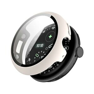 (�P�[�X���O�����[�d�\) Google Pixel Watch4 �p �P�[�X �[�d�\ �ی� �K���X�t�B���� ��̌^ PC+TPE�ގ� ��d�\�� �S�ʕی� �����^ ���ϋv �����ȒP �ϏՌ� �Ή�Pixel Watch4 �ی�P�[�X �����ߗ� �w