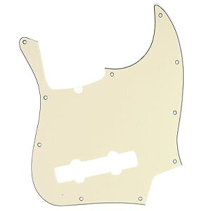 Musiclily Pro 10�� JB�W���Y�x�[�X�p�s�b�N�K�[�h5��Fender American Jazz Bass�p�A�N���[��3P