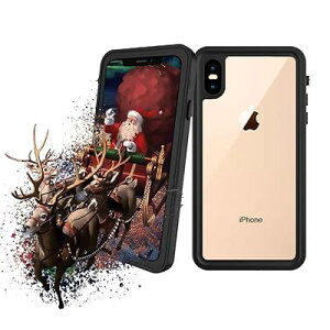 iPhone Xs �h���P�[�X iphone X �h���P�[�X Lapeno �ϏՌ� ��� �h�� �h�o ���S�h�� �A�C�t�H�� �A�C�z�� X/XS IP68�ČRMIL�K�i �����[�d�T�|�[�g �t�F�C�X�F�� 5.8�C���`