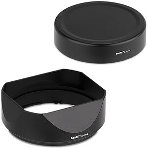 haoge ���^�� �����` �����Y�t�[�h + �t�[�h�L���b�v �x�m�t�B���� �ɂƂ��� �ɓK�p sony Carl Zeiss Sonnar T* FE 35mm F2.8 ZA fe 55mm/F1.8 FE 24mm F1.8 ZA �����Y
