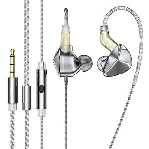 Yinyoo ���؃C���z�� �d�ቹ BLON BL07 �C�����j�^ �J�i���^ �L���C���z�� �V���O��DD HIFI 3.5mm ���j�^�[ �C���t�H�� 2pin-C ���� ���P�[�u�� �i�}�C�N�t���A�V���o�[�j