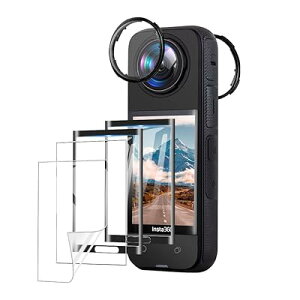 �y2+2+2���zFor Insta360 X4 ��]�����w�����K���X�ی�~���[ �����Y�K�[�h 9H�d�x �����K���X�����Y �ی�t�B���� YCJDP 3D�ȖʑΉ� �����ߗ� �����h�~�A�ϖ��Ր� �A�h�ܐ��A�ϐ��� �����h�~ ����