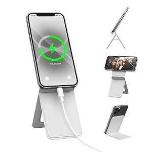 Bettdow �X�}�z�X�^���h ��� ���͎��̓X�^���h PU���U�[�f�� �ϋv ���ω��}���`�X�^���h ���^ �y�� ���p�x���� �܂��݃}�O�l�b�g�����O Magsafe �Ή� iPhone16/15/14/13/12�V���[�Y�S�@��Ή� �c��